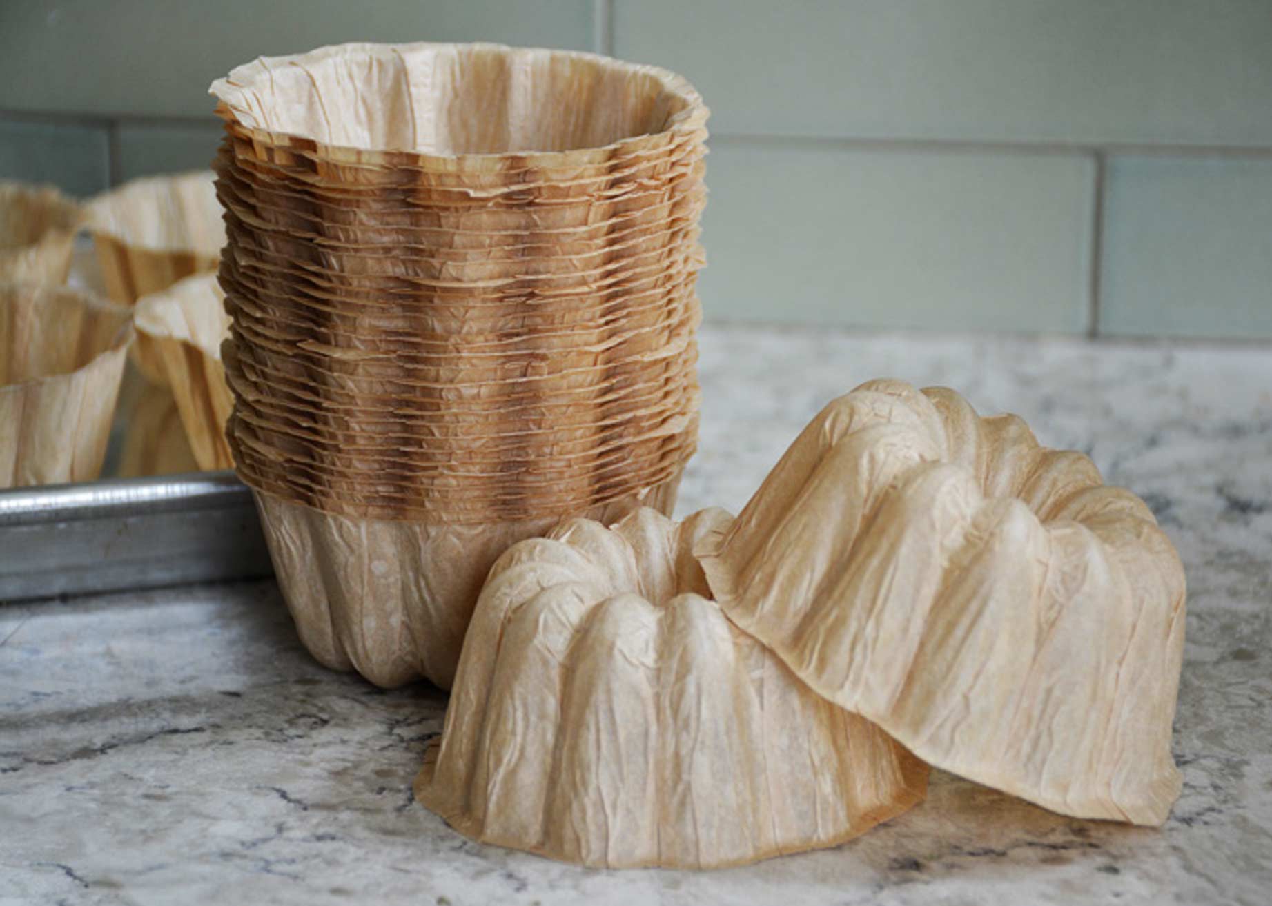 Mini Bundt baking molds by Novacart Paper Tech